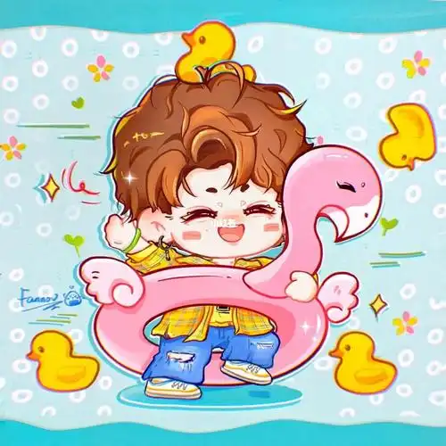 procreate  #黄明昊  #q版人物