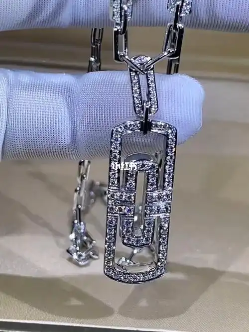 宝格丽/男士回形针项链/经典霸气款式