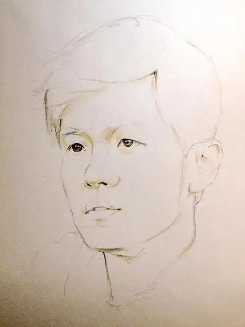 手绘《周杰伦》