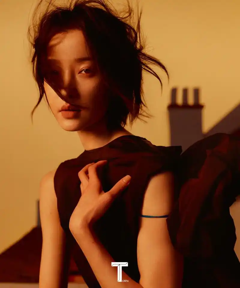 模特杜鹃  x t 杂志 封面大片4月刊.杜鹃整个大片几套# - 抖音