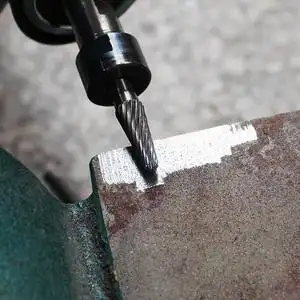 新品打磨头金属旋动锉内磨硬质合金钨钢f电转锉刀头工锈钢木不3mm