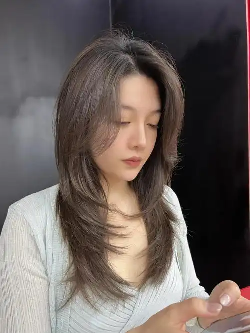 高层次中长发 #发型推荐 #最美发型 #作品推荐