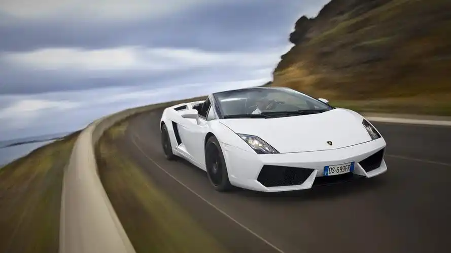 白色兰博基尼gallardolp汽车图片壁纸分享