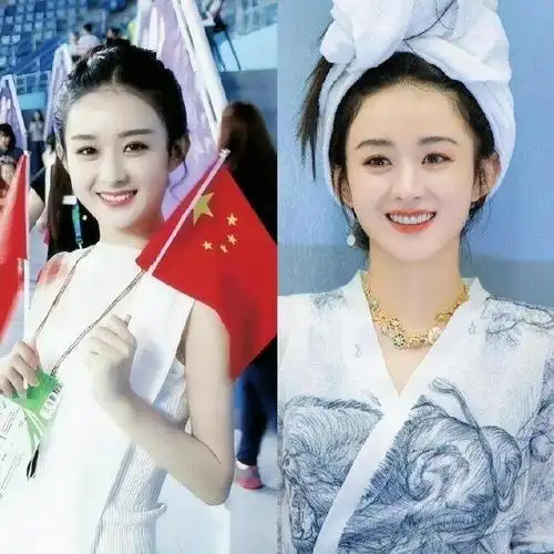 看到赵丽颖早年的照片,不禁让人感叹,那些没有经过整容的女明星真的