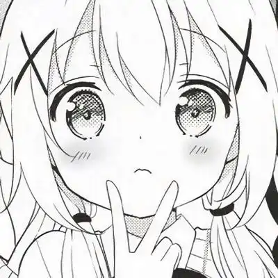 黑白动漫女头晚风吻尽荷花叶