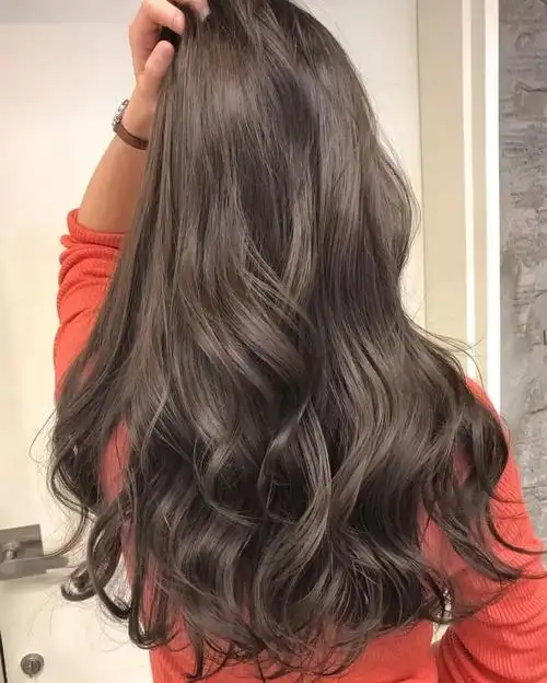 发型欣赏温柔水波纹卷